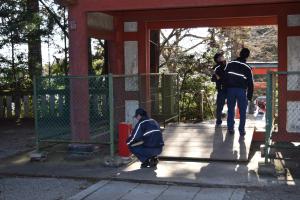 木幡神社訓練02