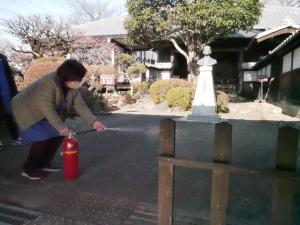 矢板武記念館訓練