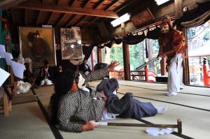 木幡神社太々神楽の写真