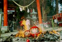 木幡神社のどんど焼き