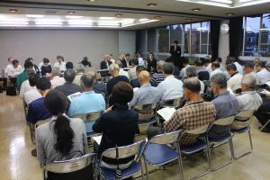 市民懇談会泉会場の様子