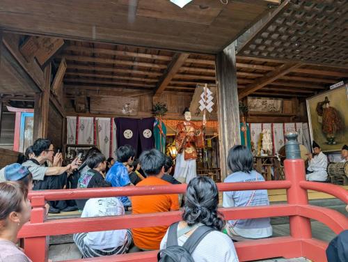 木幡神社　太々神楽見学等