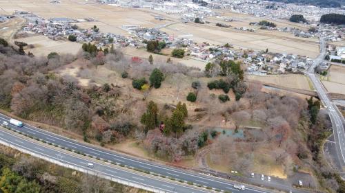 川崎城跡空撮