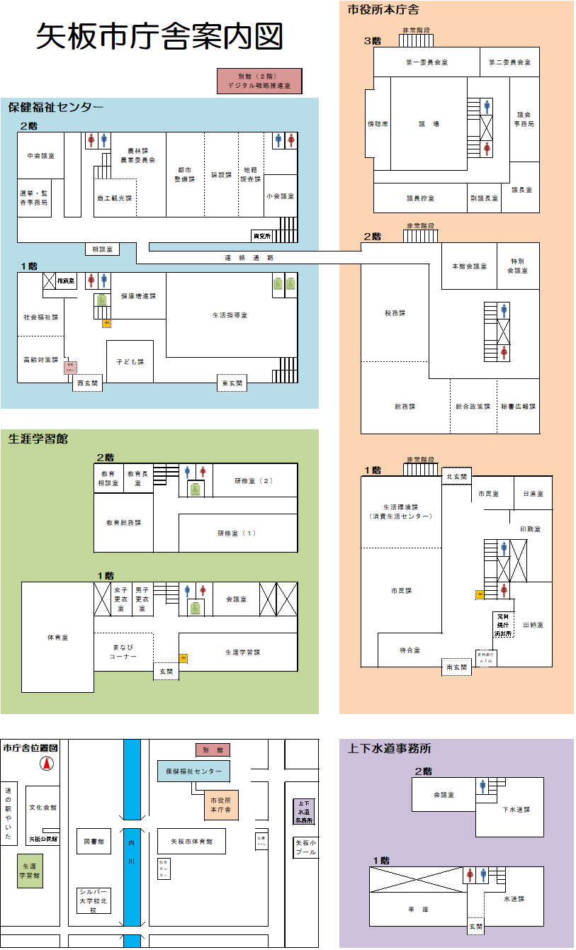 庁舎案内図