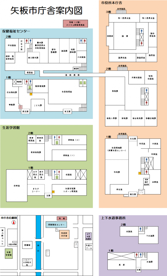 庁舎案内図