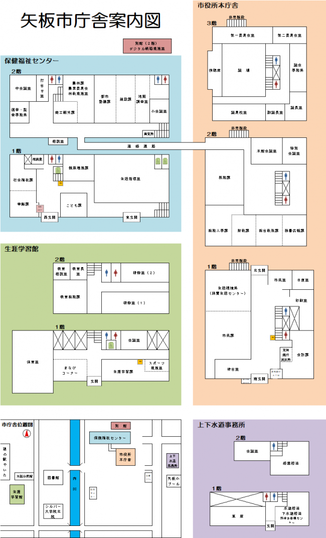 庁舎案内図